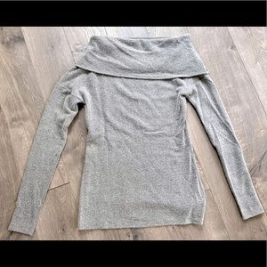 Helmut Lang Cowl Neck Wool Sweater